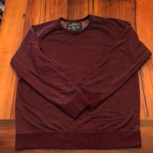 American Eagle maroon crew neck sweatshirt XL